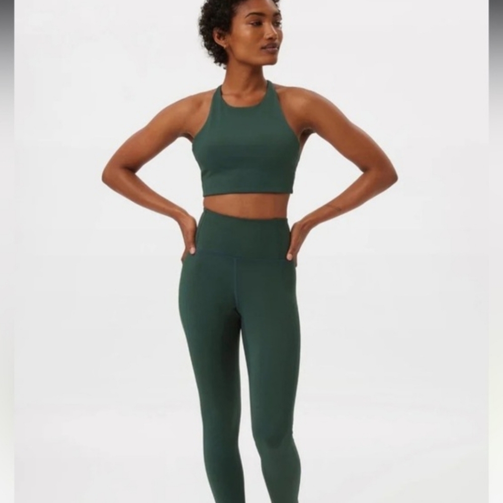 NWT Girlfriend Collective Moss Compressive High-Rise Leggings